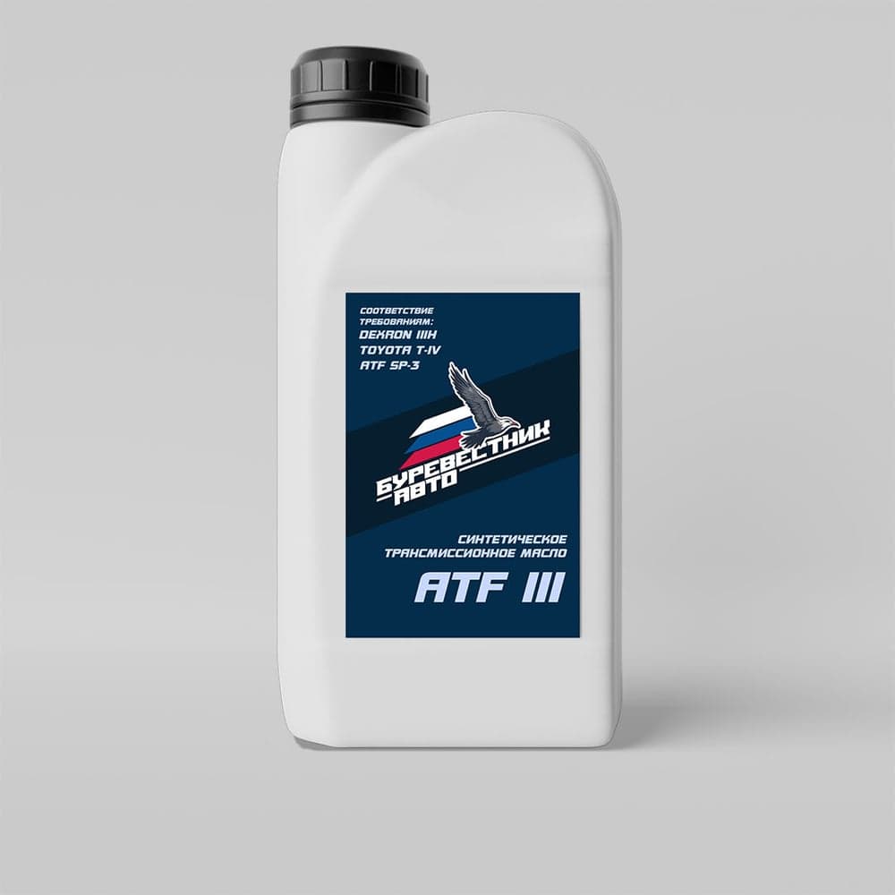 Трансмиссионное масло Буревестник-Авто ATF Dexron-III синтетическое 1л 79350
