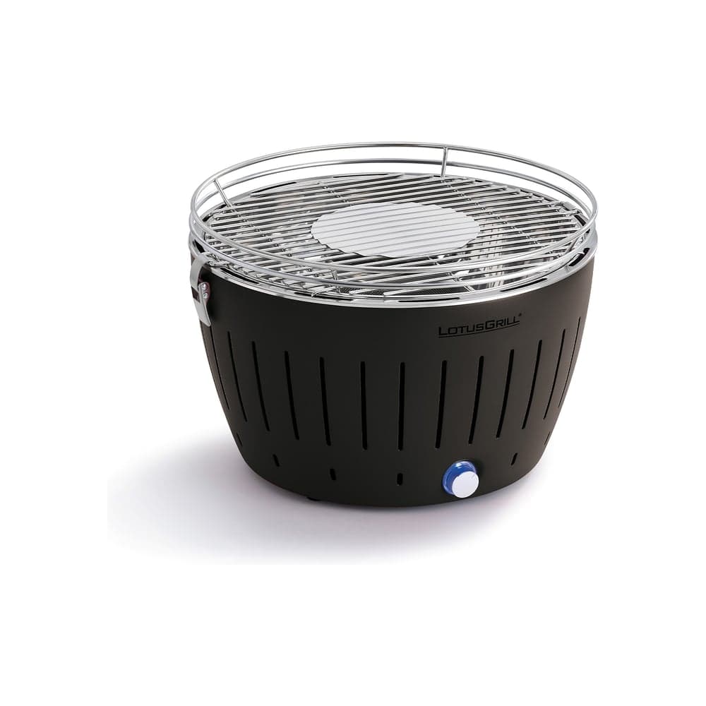 Бездымный угольный гриль барбекю Lotus Grill Classic 35 см серый антрацит 4607965180172