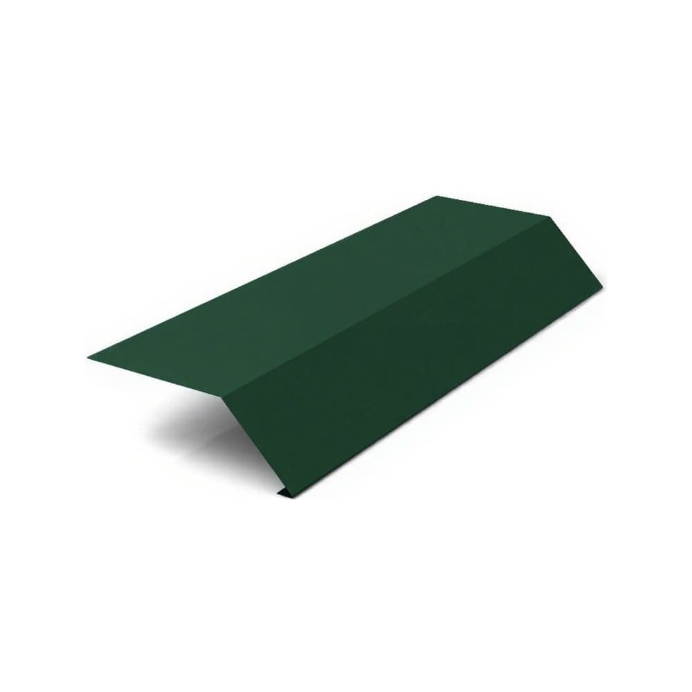 Планка карнизная МЕТАЛЛИК И КО 65x100x2000, Оц 0.40, RAL 6005, в пленке О0000051327