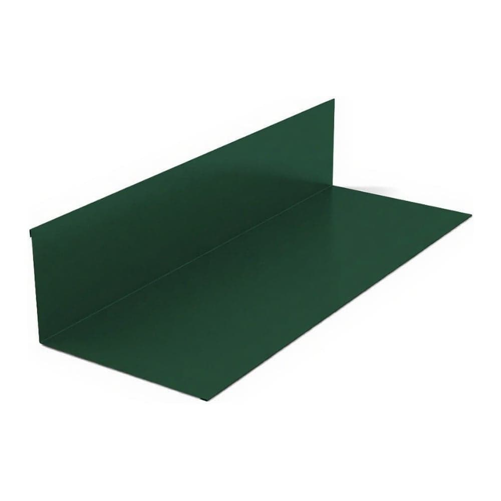 Планка примыкания верхняя МЕТАЛЛИК И КО 145x250x2000, Оц 0.40, RAL 6005, в пленке О0000052445