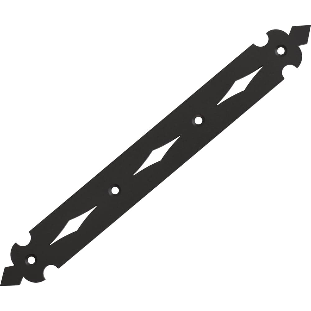 Пластина декоративная DOMART "Готика" 300x35 черный 4660046021764