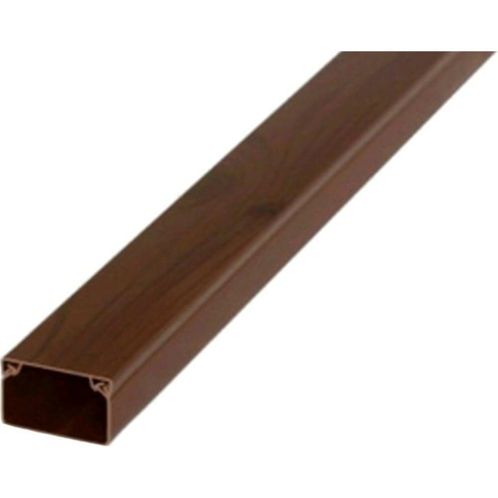 Кабель-канал Урал ПАК венге, 15x10 (1 упак/6м) КК-13815010-006