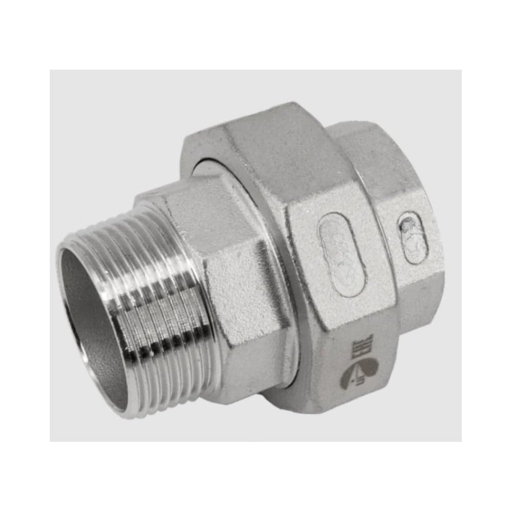 Американка NEWKEY нр/вр нержавеющая, AISI304 DN32 (1_1/4), (CF8), PTFE, PN16 NK-ADM32/4
