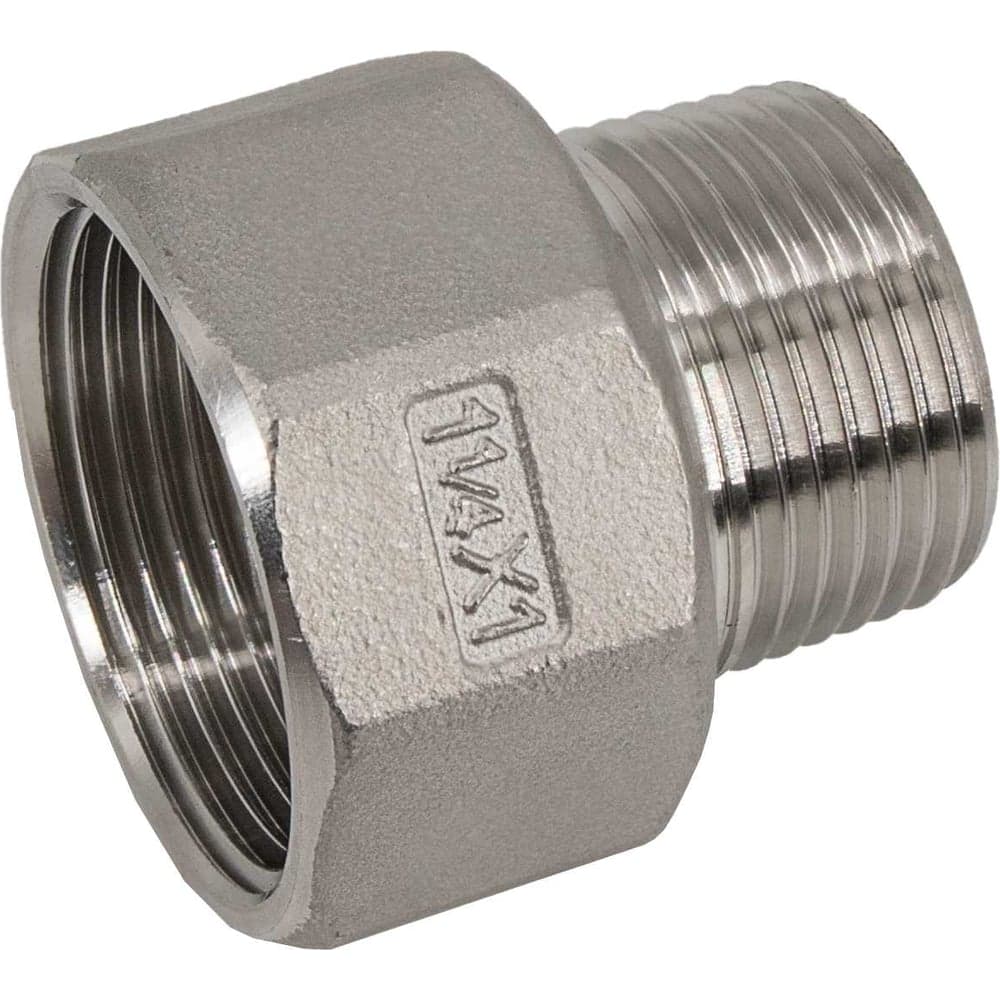 Футорка обратная NEWKEY нержавеющая сталь AISI304 DN32 x DN25 (1_1/4x1), (CF8), PN16 NK-FHBN32x25/4