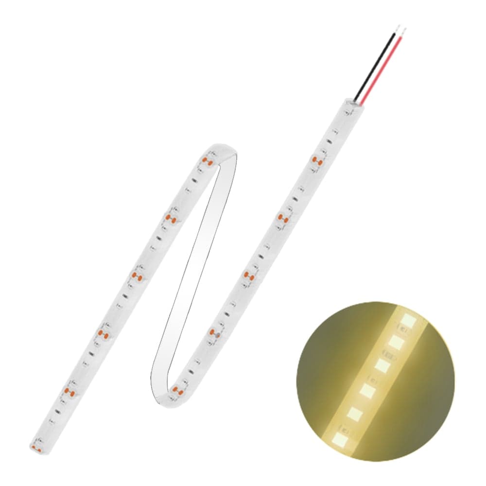 Светодиодная лента FL-LED FL-Strip 2835-SW120- WW 24.0W/m 3000K DC-12V IP65 10x5000mm 2500lm/m 610522