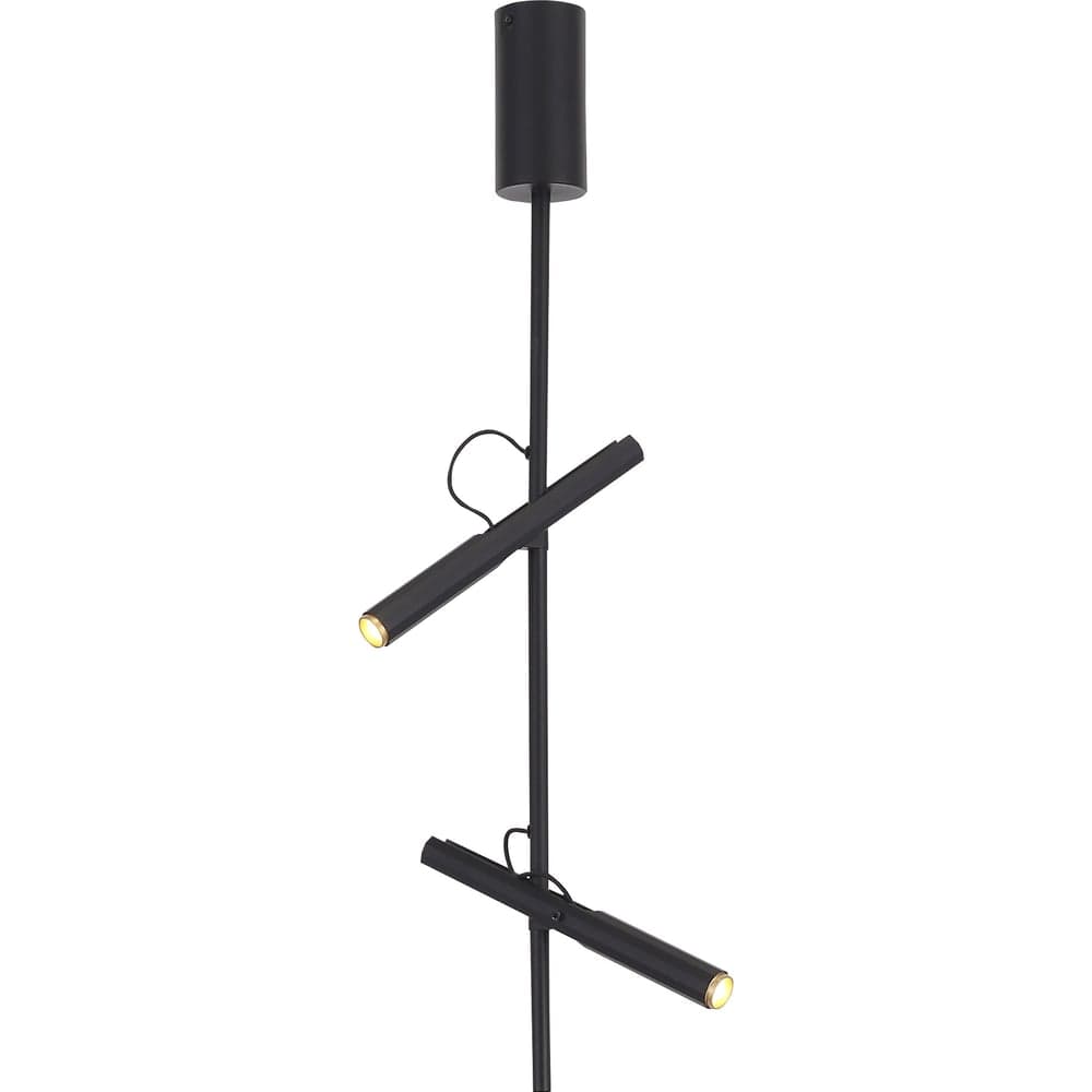 Светильник подвесной ST-Luce Черный/Черный, Золотистый LED 2х3W 3000K ST luce SL6210.403.02