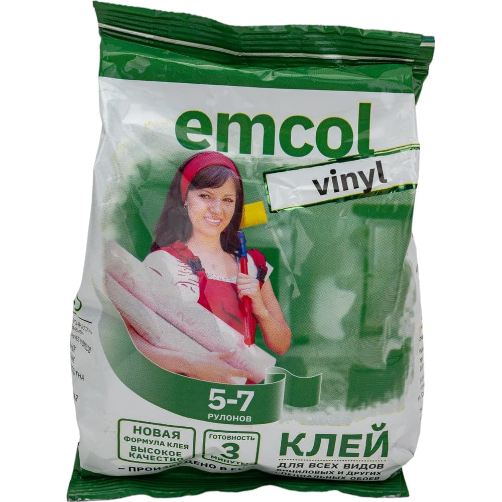 Клей для обоев emcol Винил 200 г 4607133680374