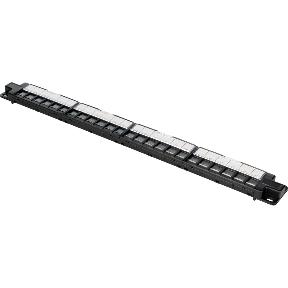 Патч-панель Filum 19 наборная, 1U, для 24 неэкранированных мудулей Keystone Jack FL-PPB-24UTP1
