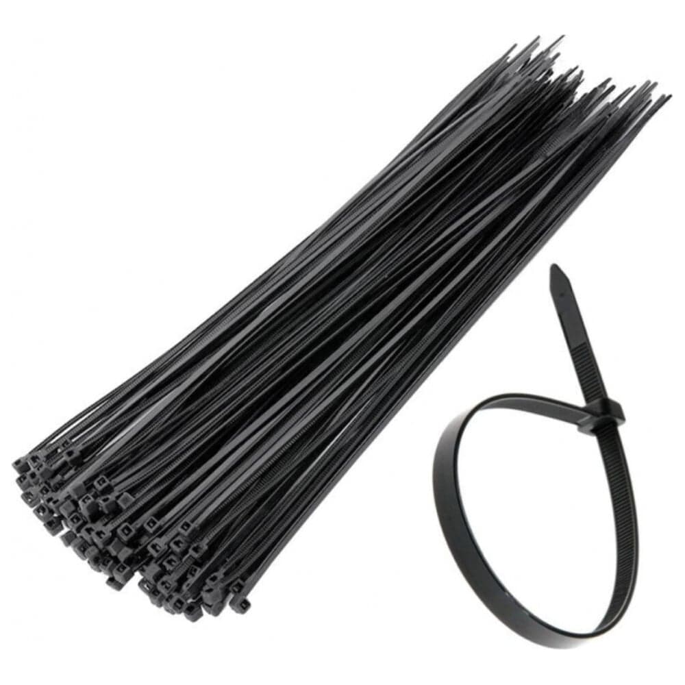 Стяжки Крепстор нейлоновые Fortisflex черные, 100 шт 4х250 4665316997244