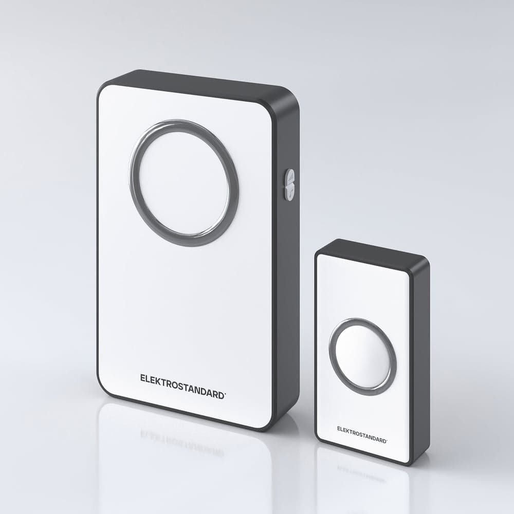 Электрический звонок Elektrostandard DBQ27M WL 38M IP20 бытовой дверной Белый Чёрный a055695
