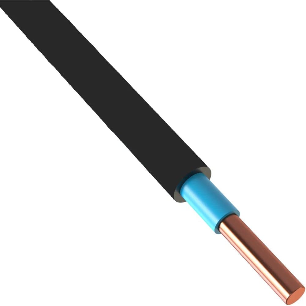 Кабель ELITRON ВВГнг(А)-LS 1х2,5 ОК Синий 0.66кВ 5м E241-5