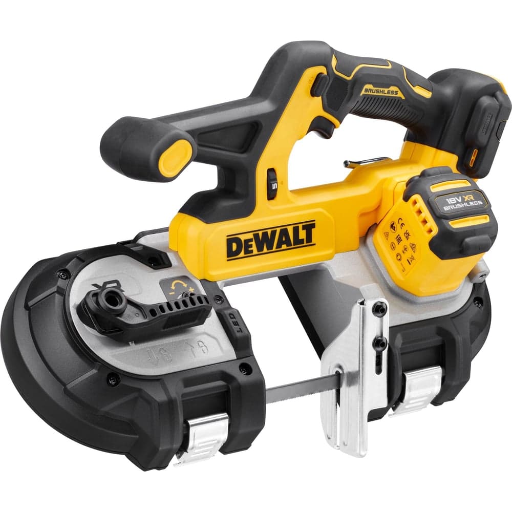 Аккумуляторная ручная ленточная пила DEWALT DCS378N, 18В, 174м/мин, без аккумулятора и зарядного устройства DCS378N-XJ