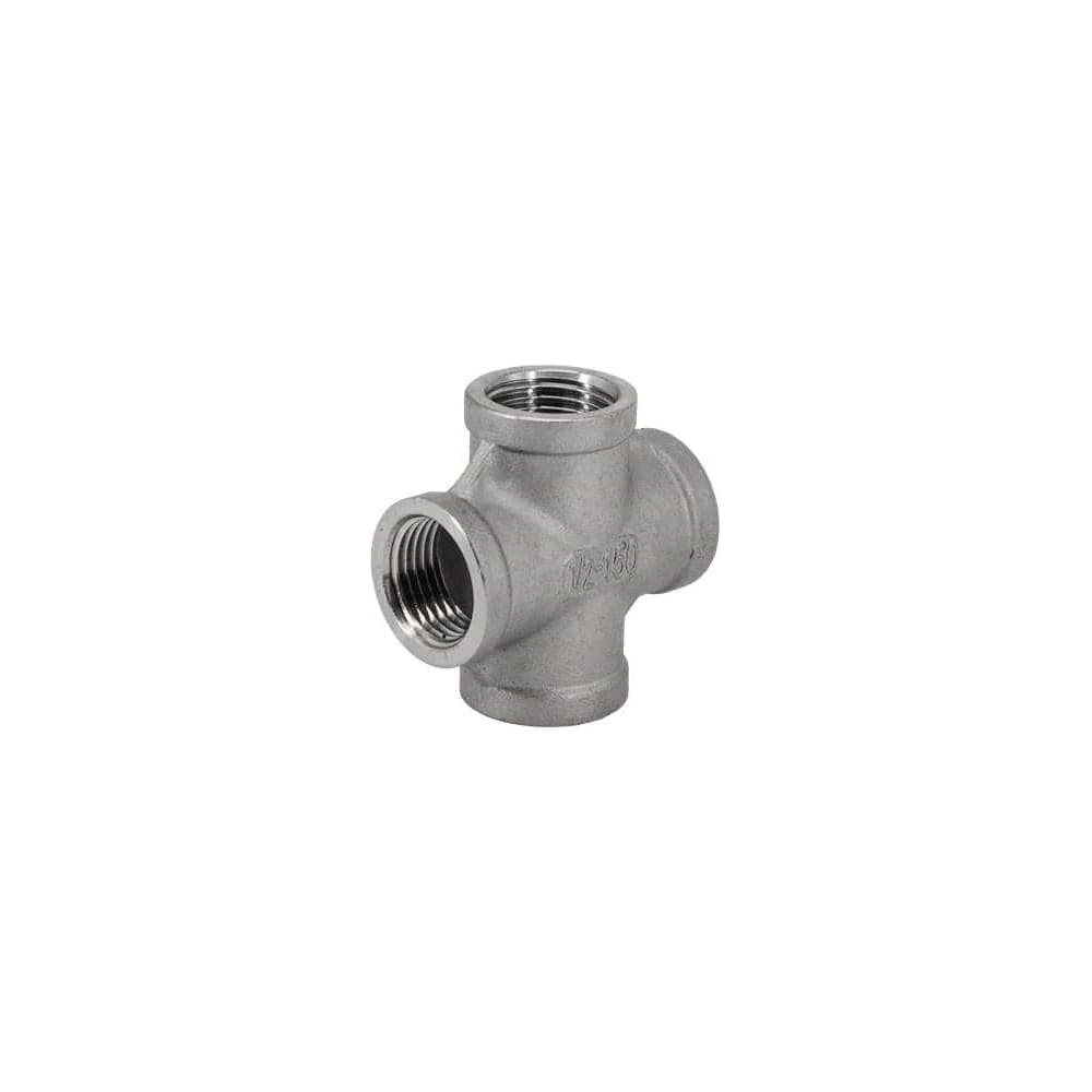 Крестовина нержавеющая NEWKEY AISI304 DN15 (1/2), (CF8), PN16, набор 2 шт NAB2-NK-DCF15/4