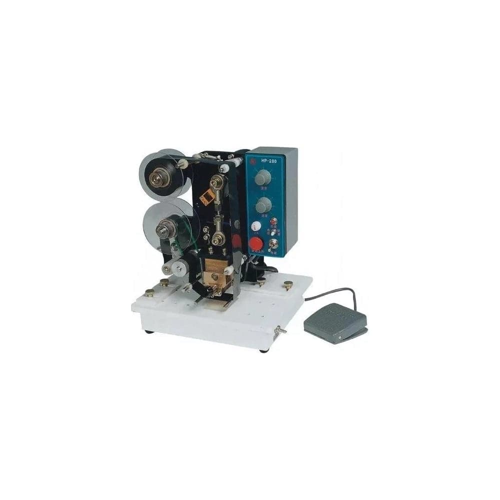 Датер с термолентой HUALIAN HP-280 педаль 4687202040339