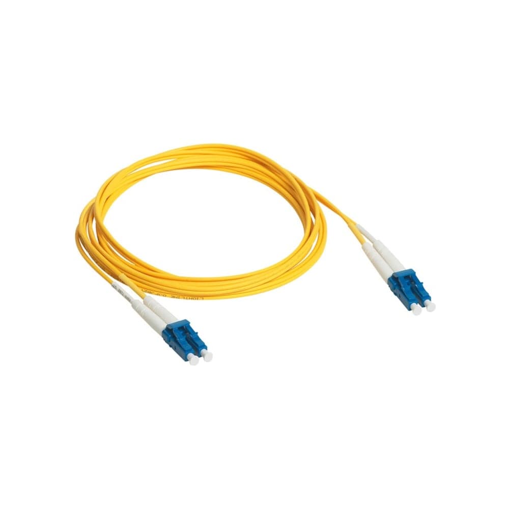 Шнур оптоволоконный Legrand OS1/2, одномодовый, LC/LC, 3 м, желтый 032608