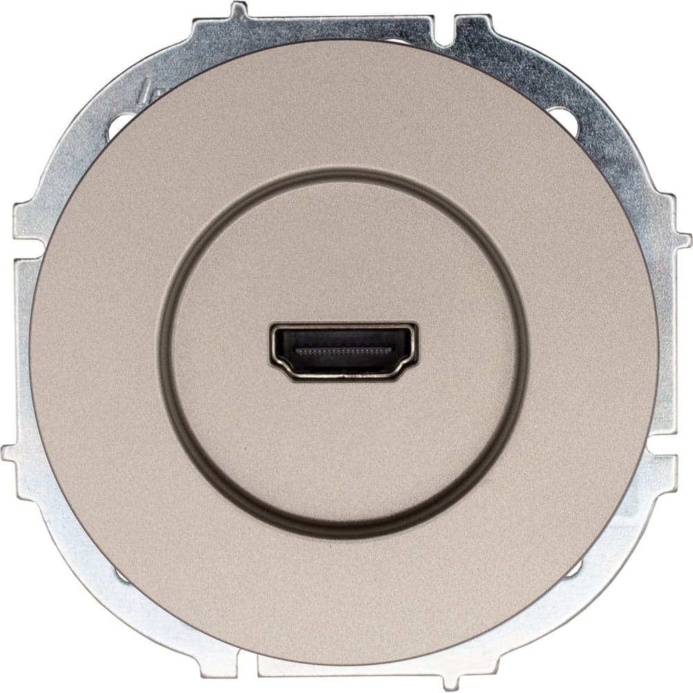 Розетка HDMI Lezard OSEN титан 743-3788-203