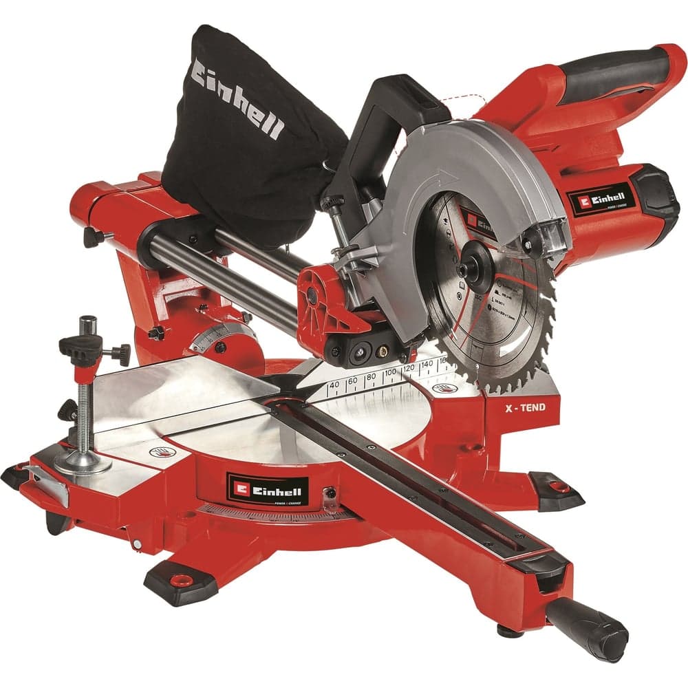 Торцовочная аккумуляторная пила с протяжкой Einhell PXC TE-SM 36/210 Li-Solo 4300880