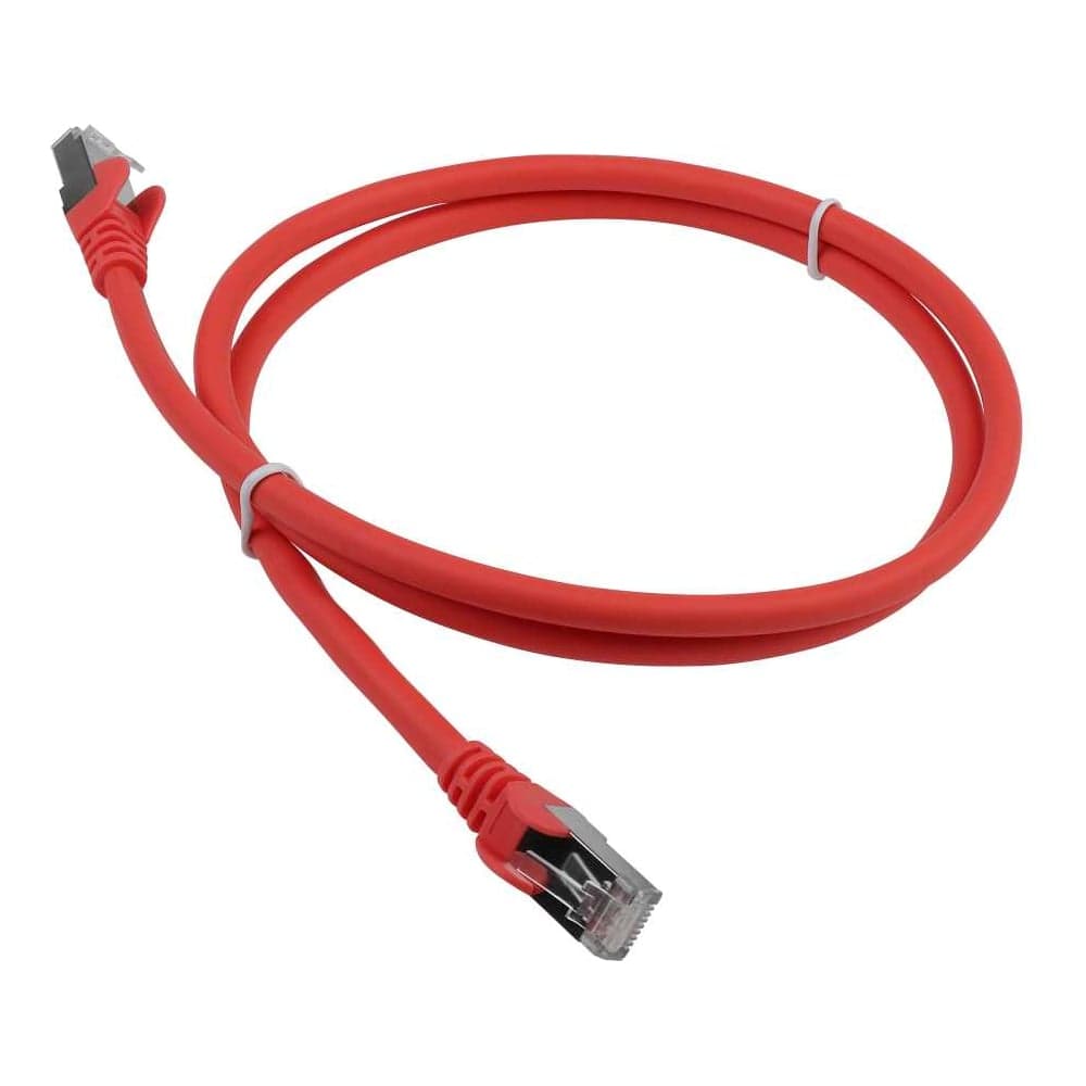Патч-корд LANMASTER RJ45 - RJ45, 4 пары, S/FTP, категория 6A, 5 м, оранжевый, LSZH, LAN-PC45/S6A-5.0-OR