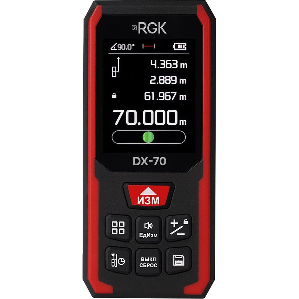 Лазерный дальномер RGK DX-70 723375