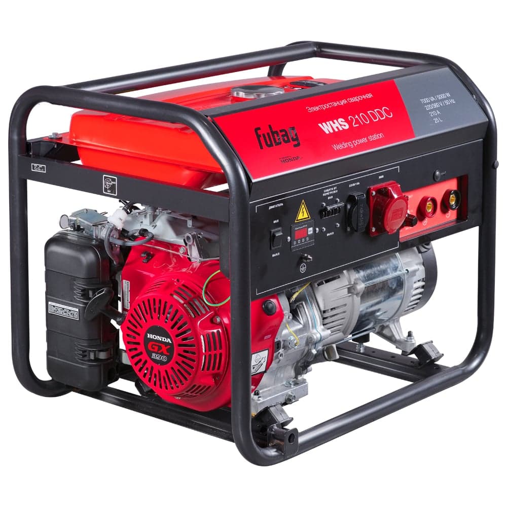 Электростанция сварочная FUBAG WHS 210 DDC Honda 380-220В бензиновая 646246