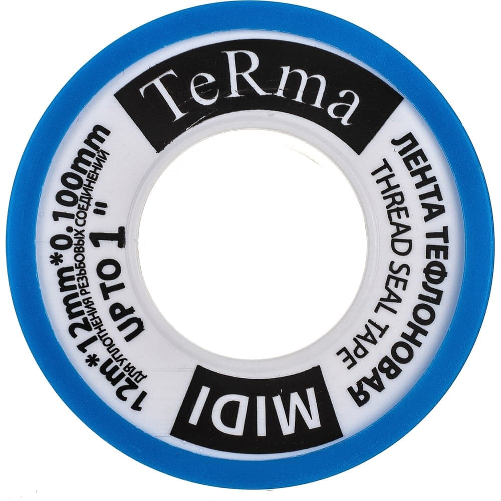ФУМ лента Terma MIDI, 1", 12 м х 12 мм х 0.1 мм 20152