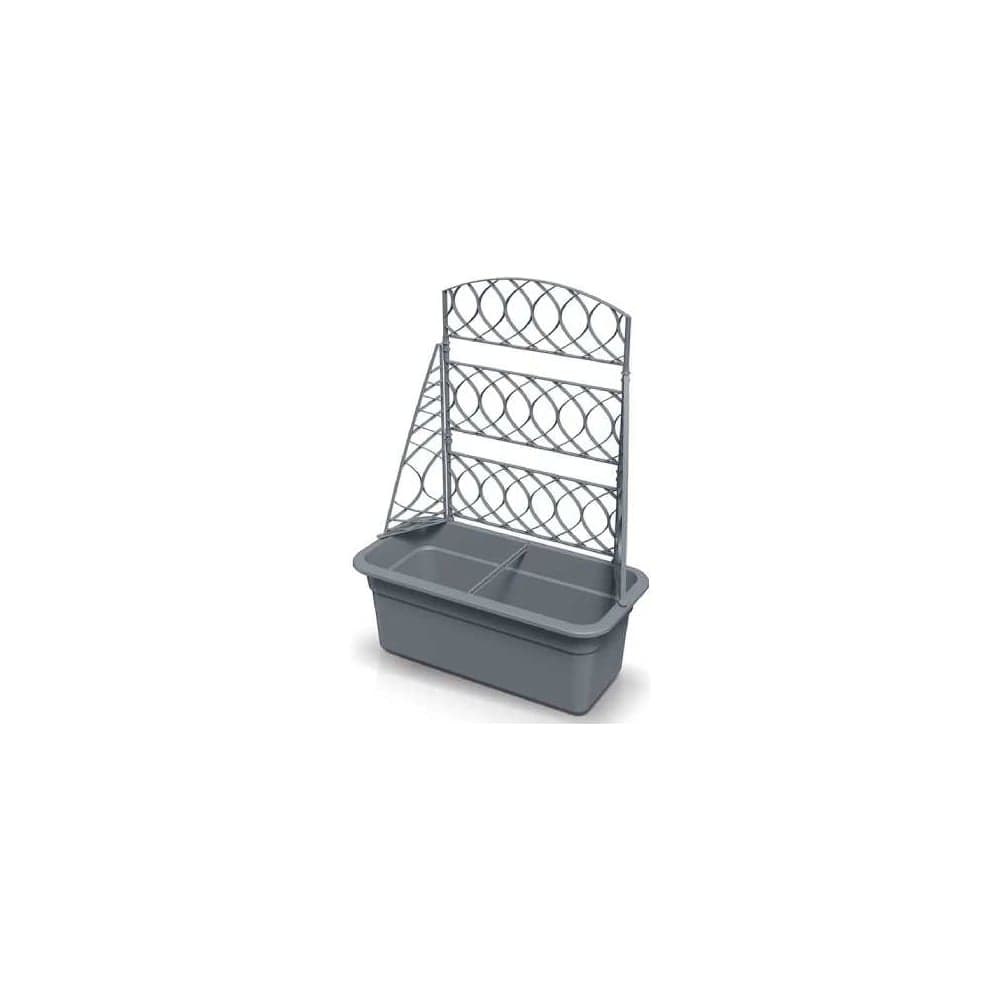 Балконный ящик Scheurich Pergola Bloma 58x29см, h22.5 см, серый 073567