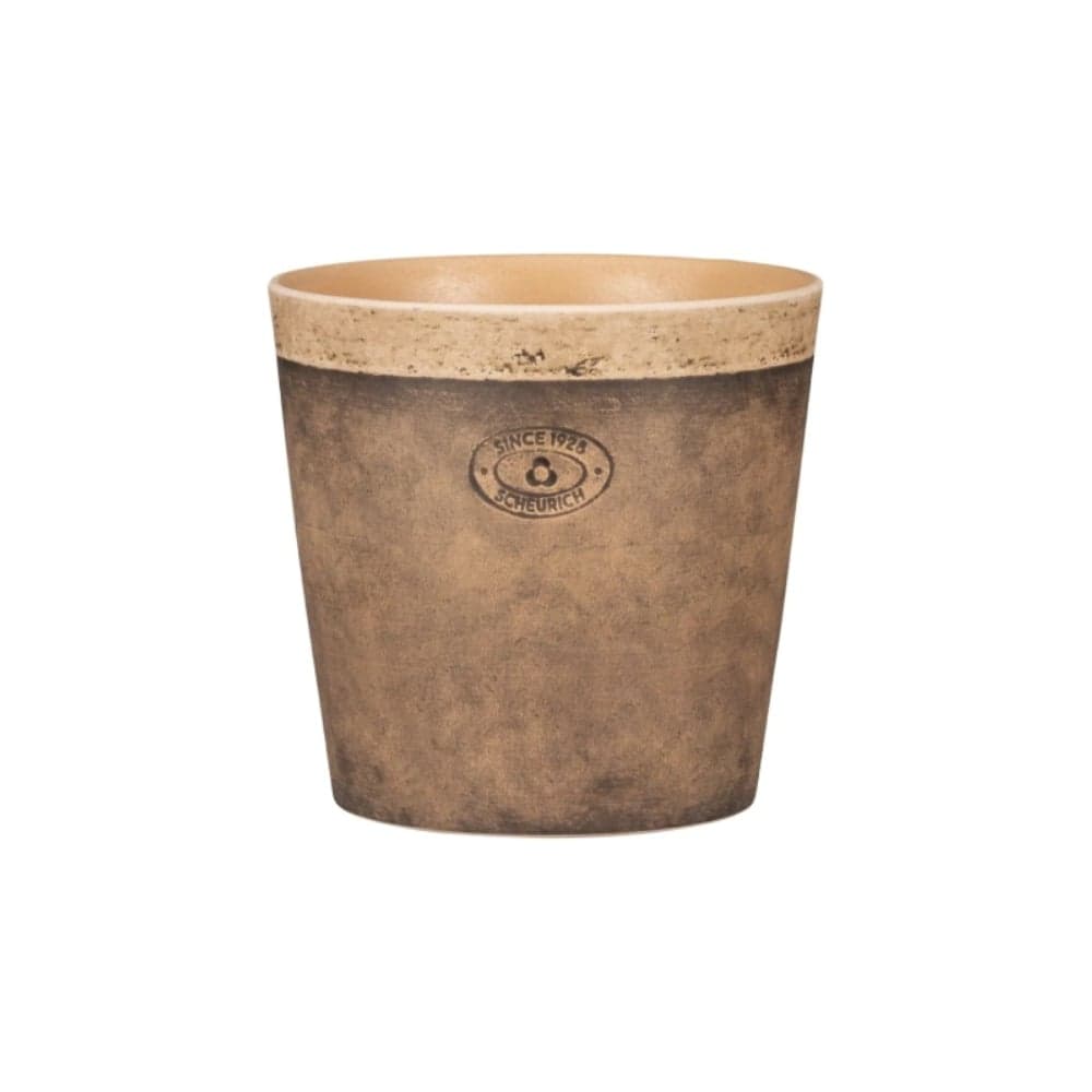 Кашпо Scheurich керамика Toscana Nero d14см h13cm 073601