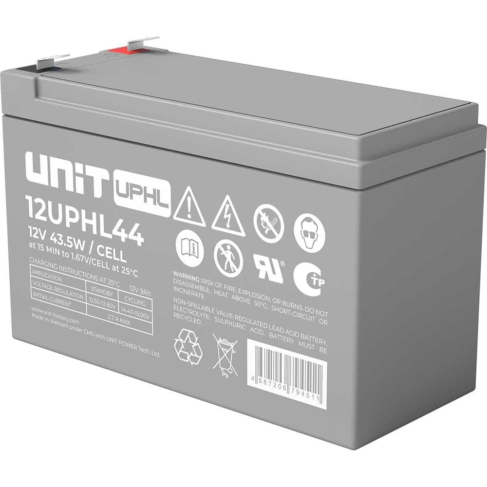 Аккумуляторная батарея UNIT 12UPHL44 (12В-9Ач) 12UPHL44FR