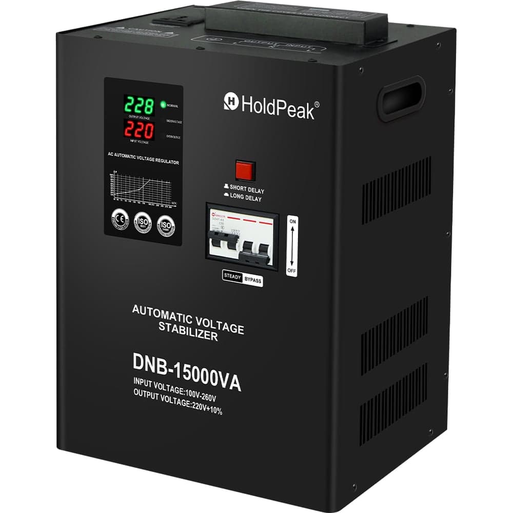 Однофазный стабилизатор напряжения HoldPeak DNB-15KVA