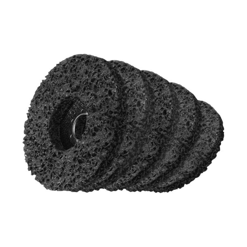 Коралловый зачистной диск PREDA 125 мм, черный - 5 шт AGblack5