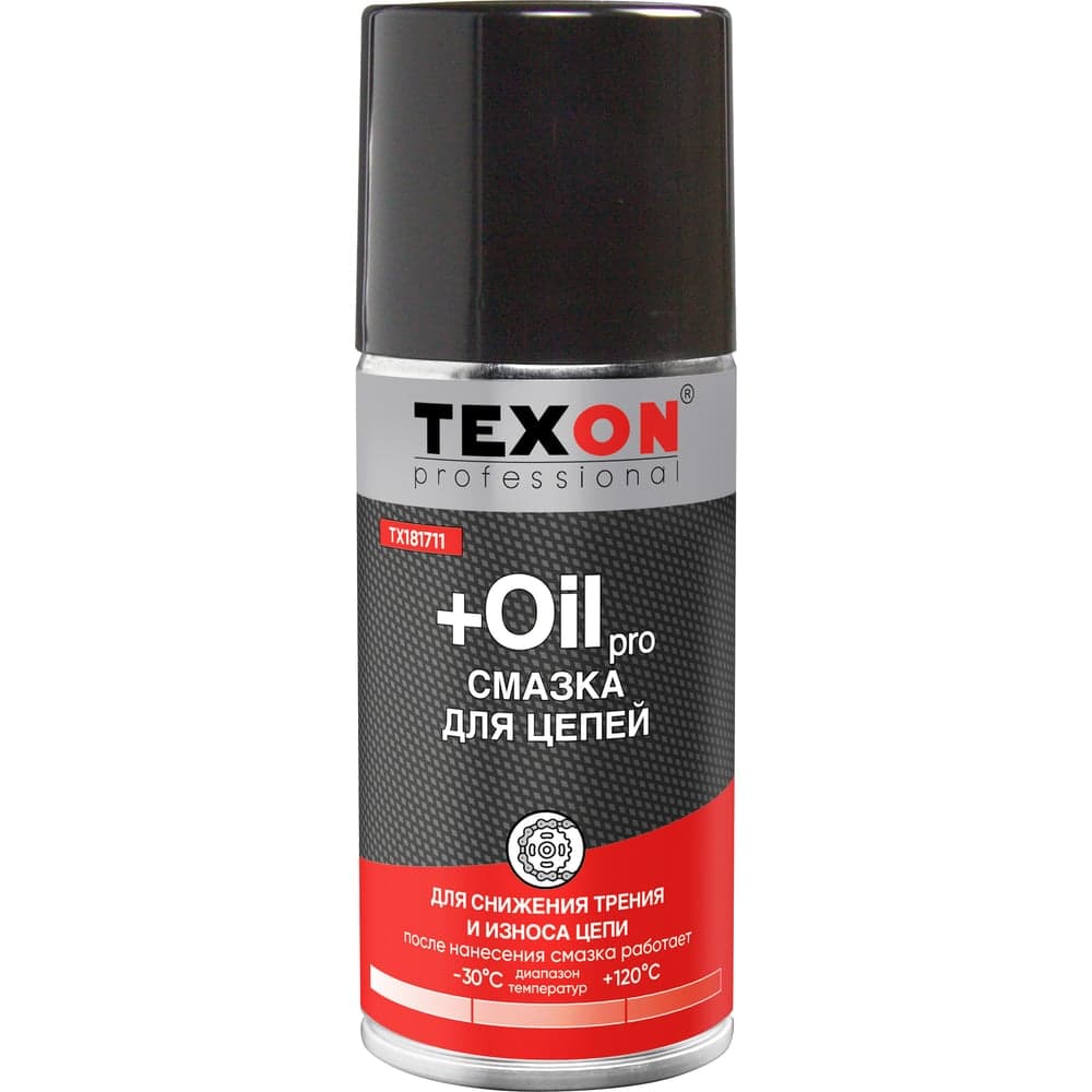 Смазка для цепей аэрозоль 125 мл TEXON ТХ181711 TX181711