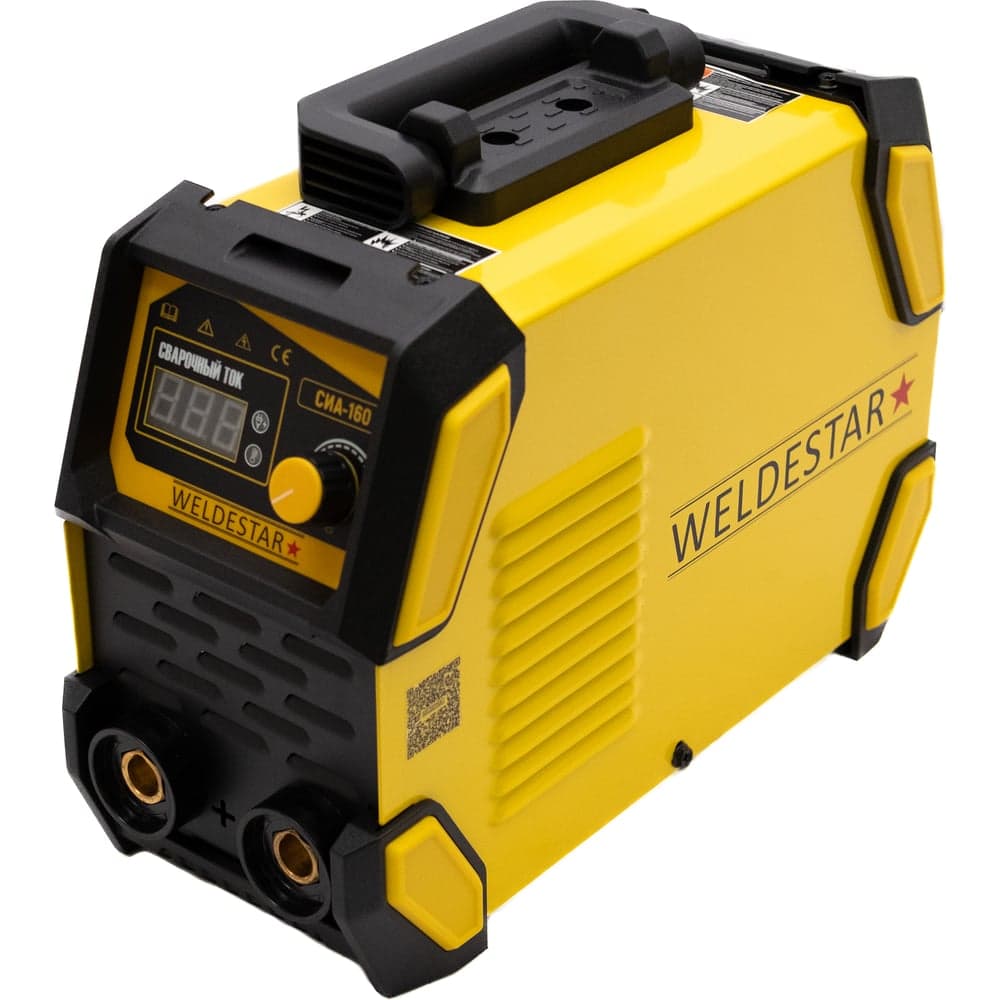 Инвертор сварочный WELDESTAR СИА-160 МАСТЕР  (220В, 160А, ПВ60_, 4,9кВт) (+электроды) ws160