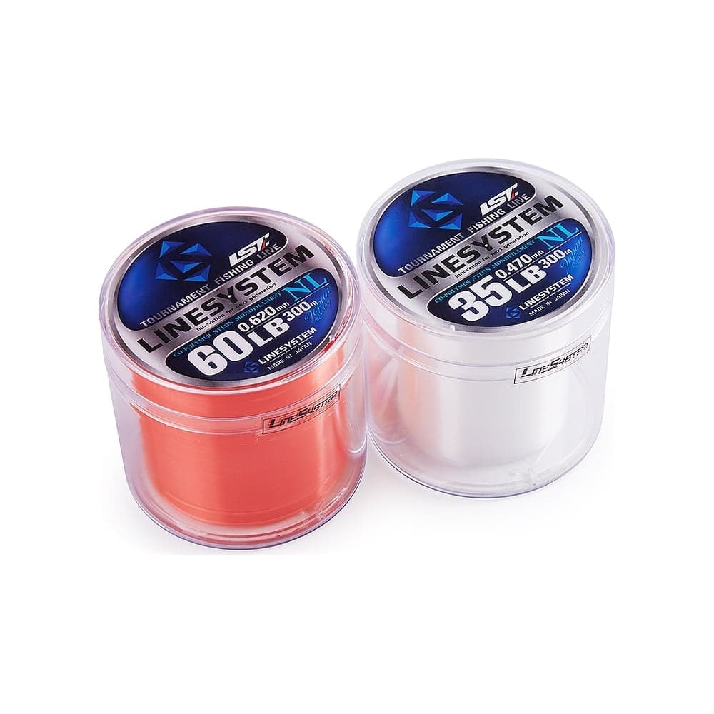 Леска LINESYSTEM Bobbin NL orange 300м, 40LB #10.0 0.52 мм 00816