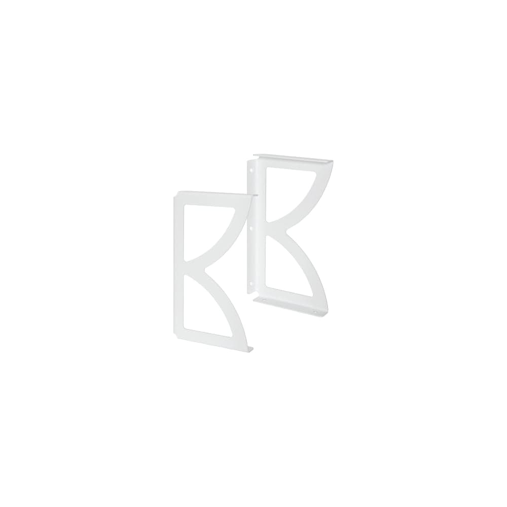 Кронштейн 195х355 мод.2 (двойной) (компл. 2 шт) черный DELTA
