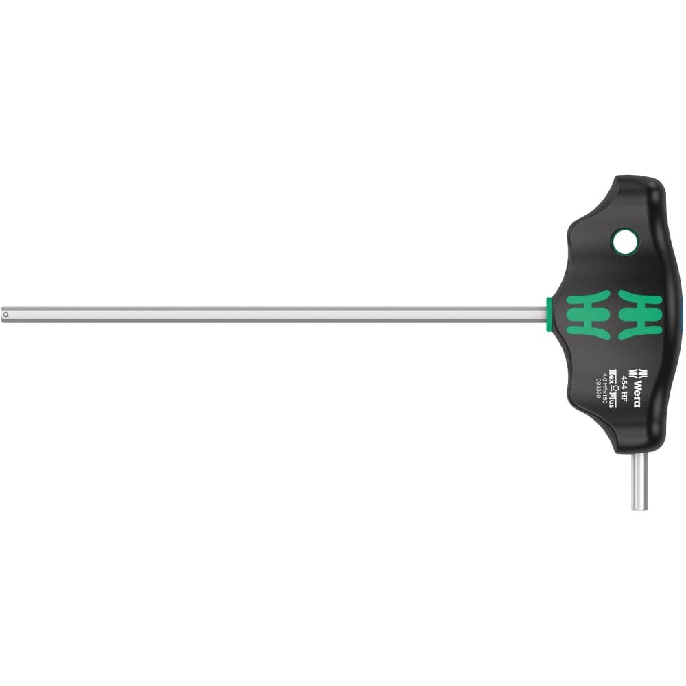 Шестигранная отвертка WERA 454 Hex-Plus HF с Т-образной рукояткой, 4х150 мм WE-023339