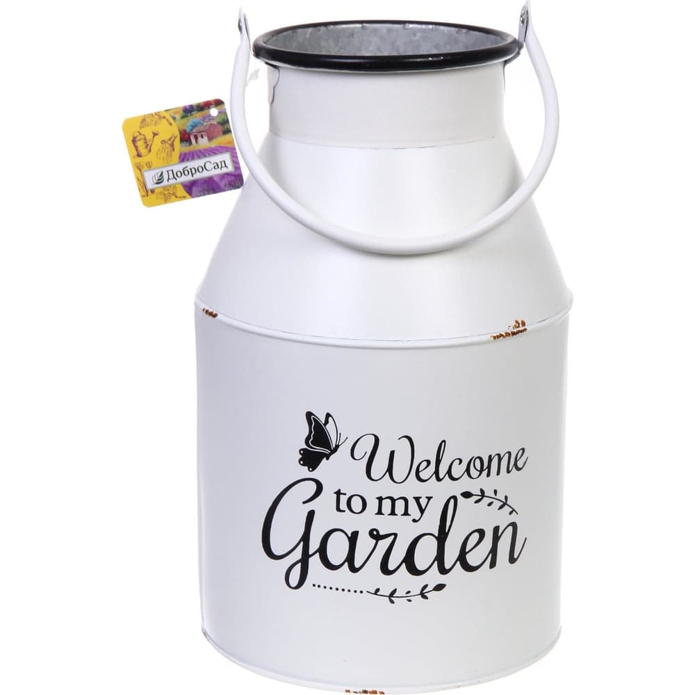 Кашпо для цветов Добросад MY GARDEN Бидон 18*29см 452-1242