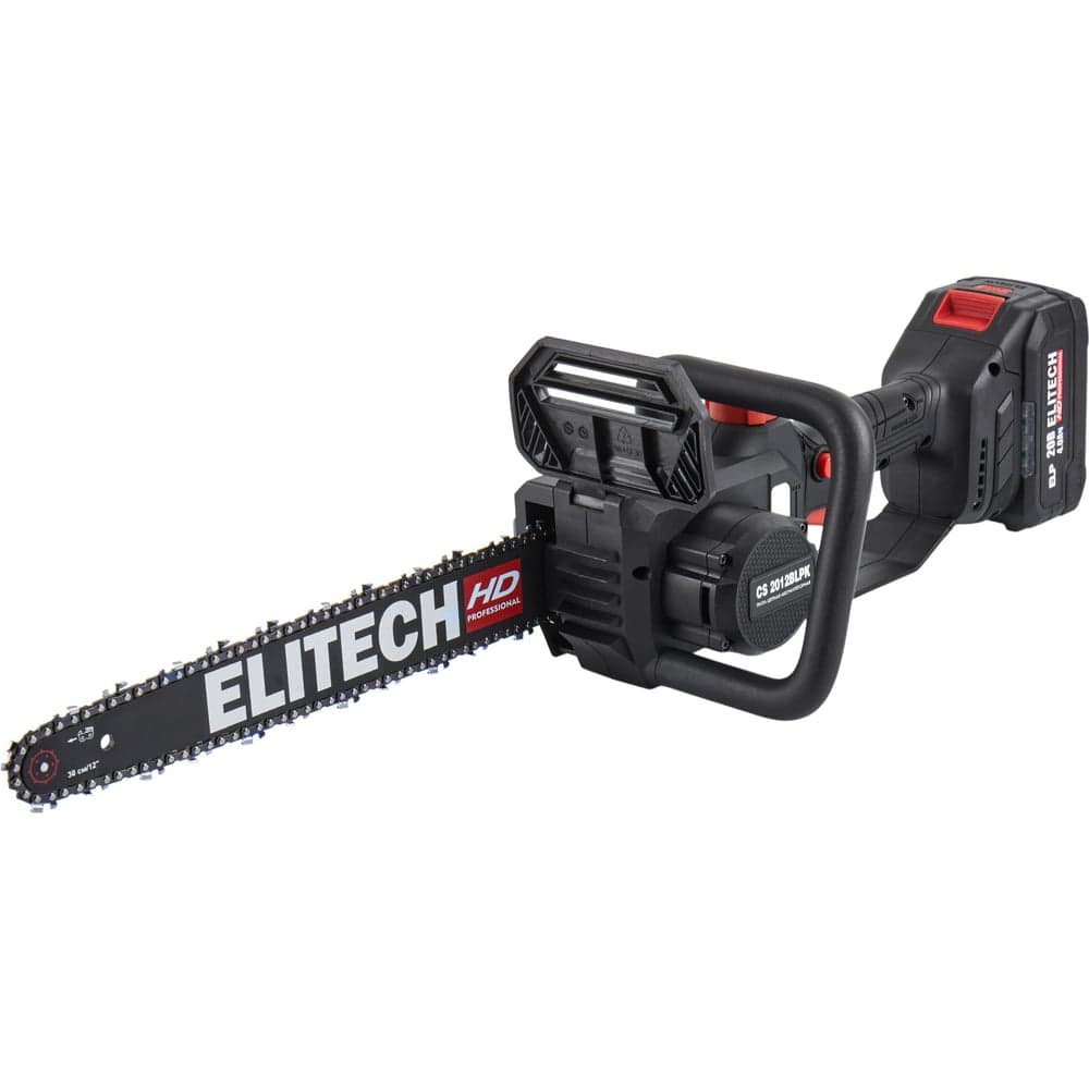 Пила цепная аккумуляторная Elitech HD CS 2012BLPK (20В, 1.4Ач, 30см) 211701