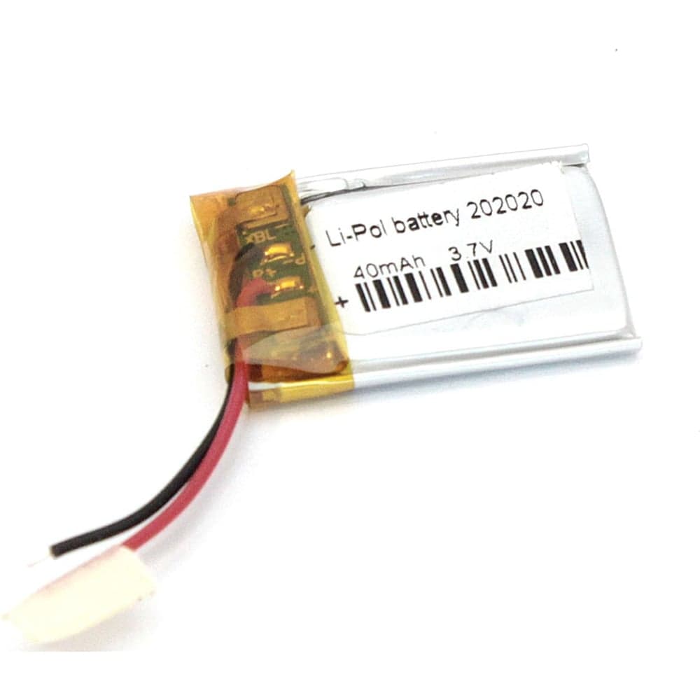 Аккумулятор Li-Pol (батарея) Amperin 2*20*20мм 2pin 3.7V/40mAh 79594