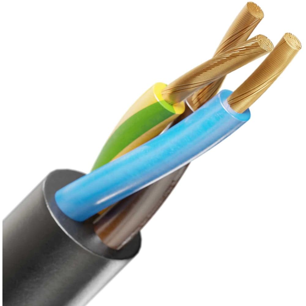 Кабель гибкий ELITRON КГВВнг(А)-LS 3х2.5 ГОСТ, 90м E318-90