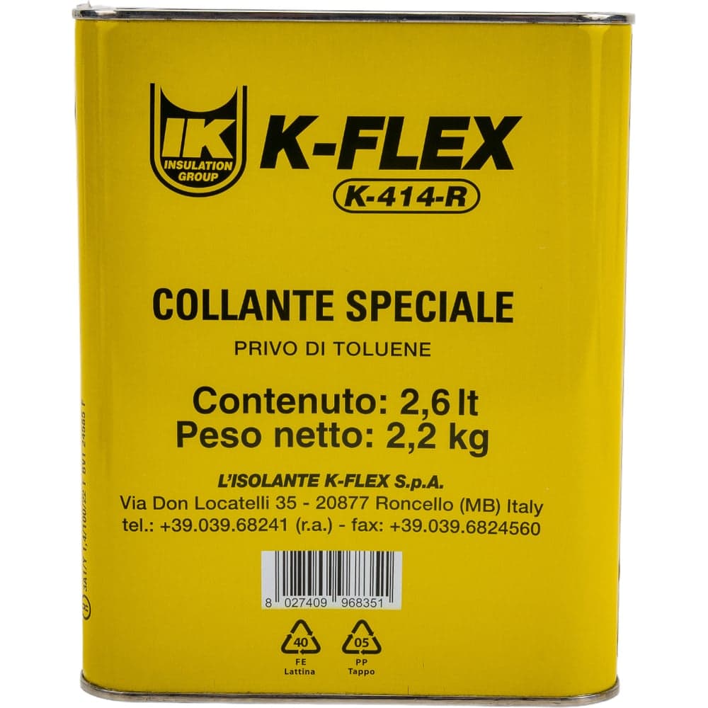Клей для теплоизоляции K-FLEX 2,6 л K 414 P 850CL020004