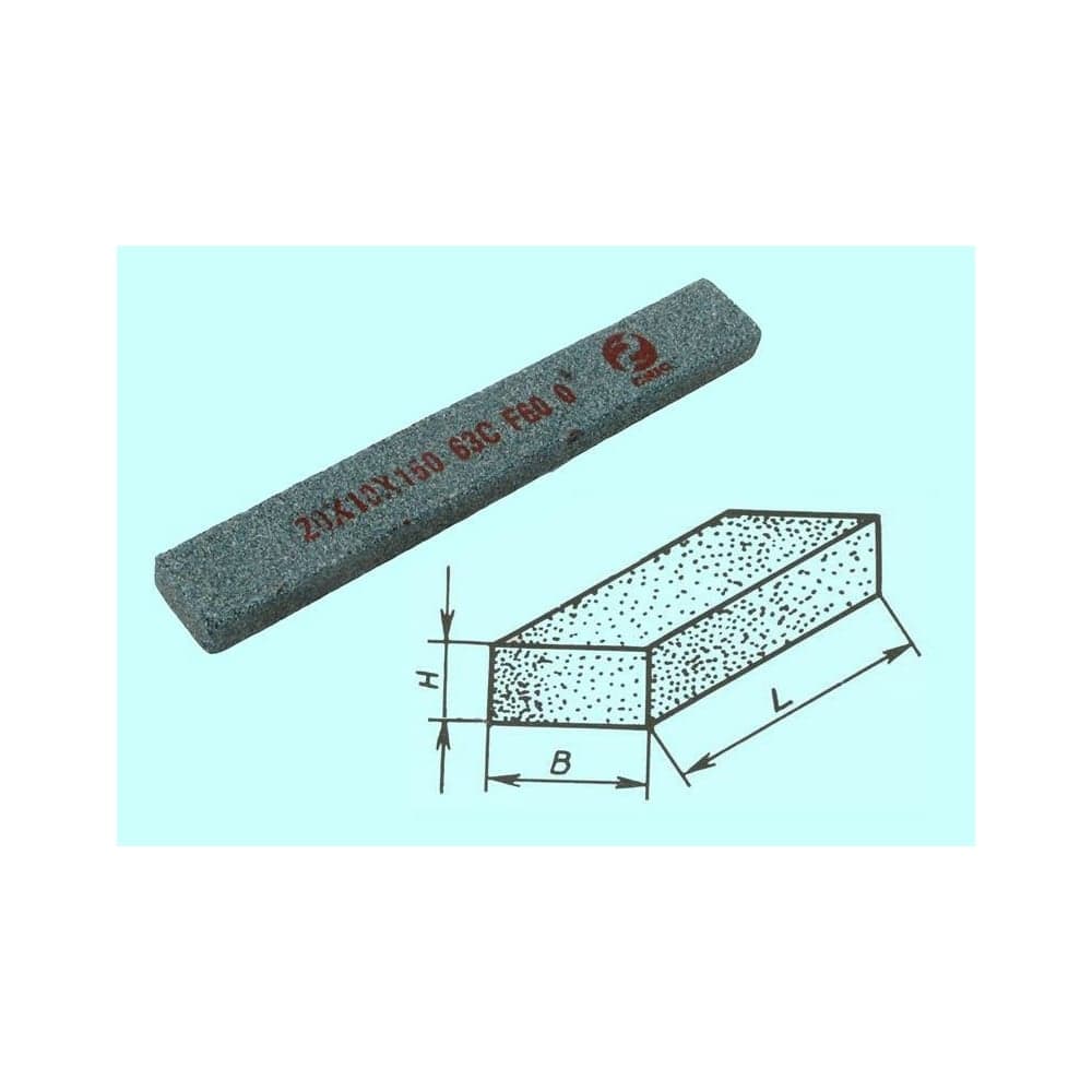 Шлифовальный брусок CNIC 40x25x200 мм 63C 25 СТ1 GC F60 O 58588