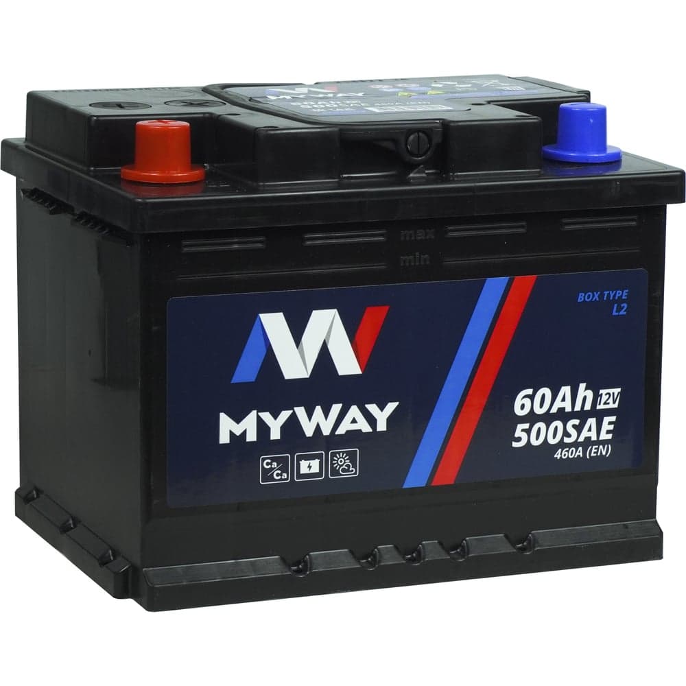 Аккумулятор MYWAY 60 Аh L+ MW601SU