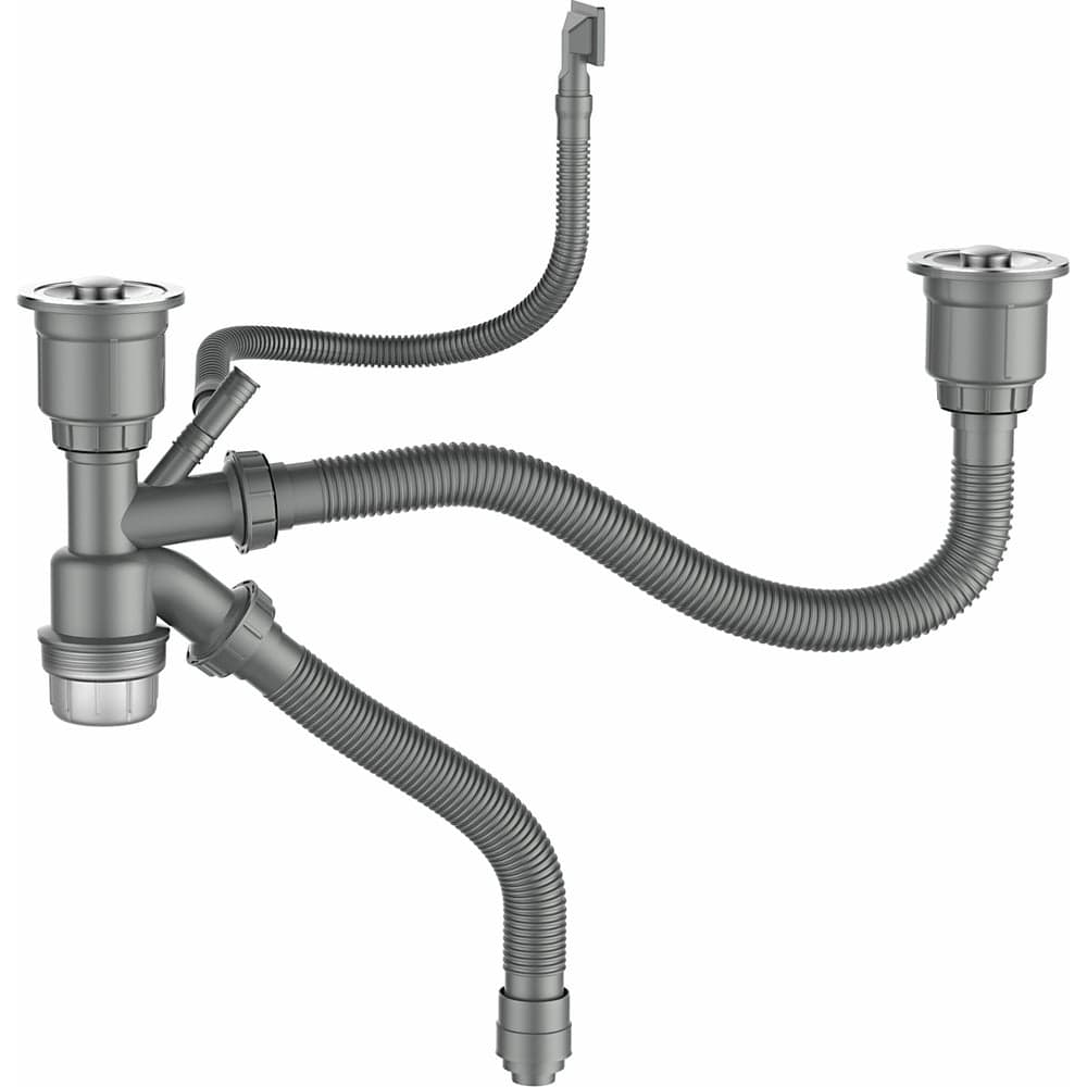 Сифон для мойки с переливом GERHANS K30601-2