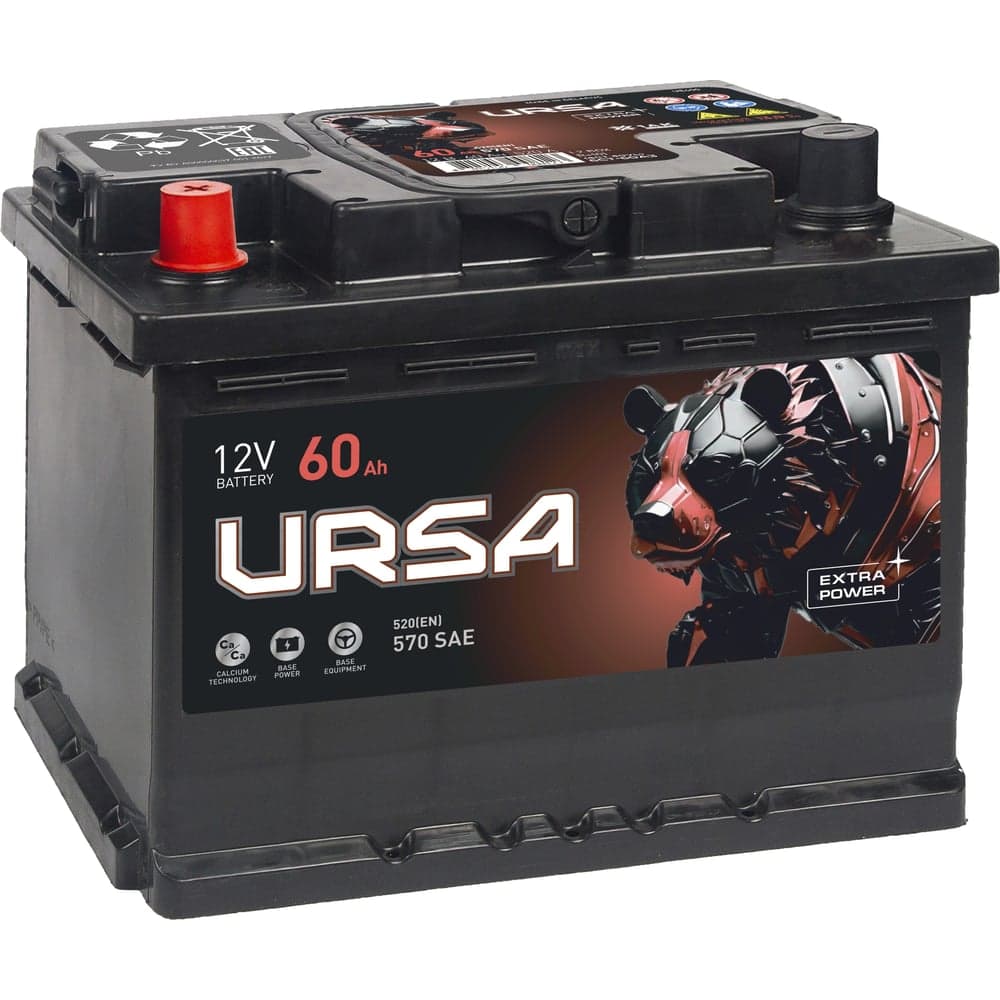Аккумулятор URSA Extra power 60Ah L+ UE601
