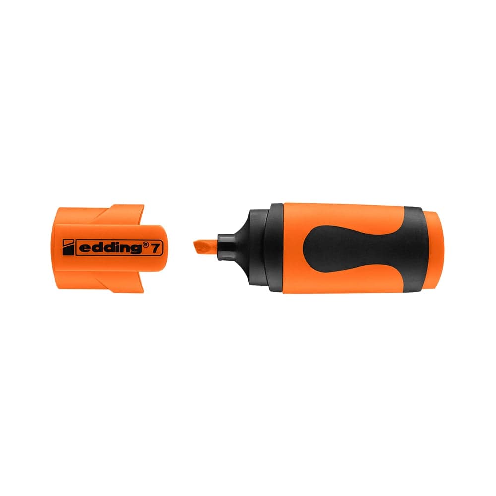 Текстовыделитель Edding MINI, клиновидный наконечник, 1-3 мм, оранжевый неоновый E-7#66