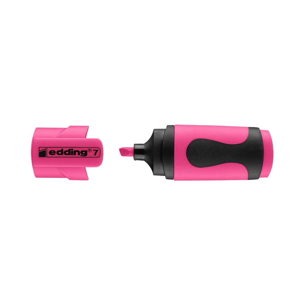 Текстовыделитель Edding MINI, клиновидный наконечник, 1-3 мм, розовый неоновый E-7#69