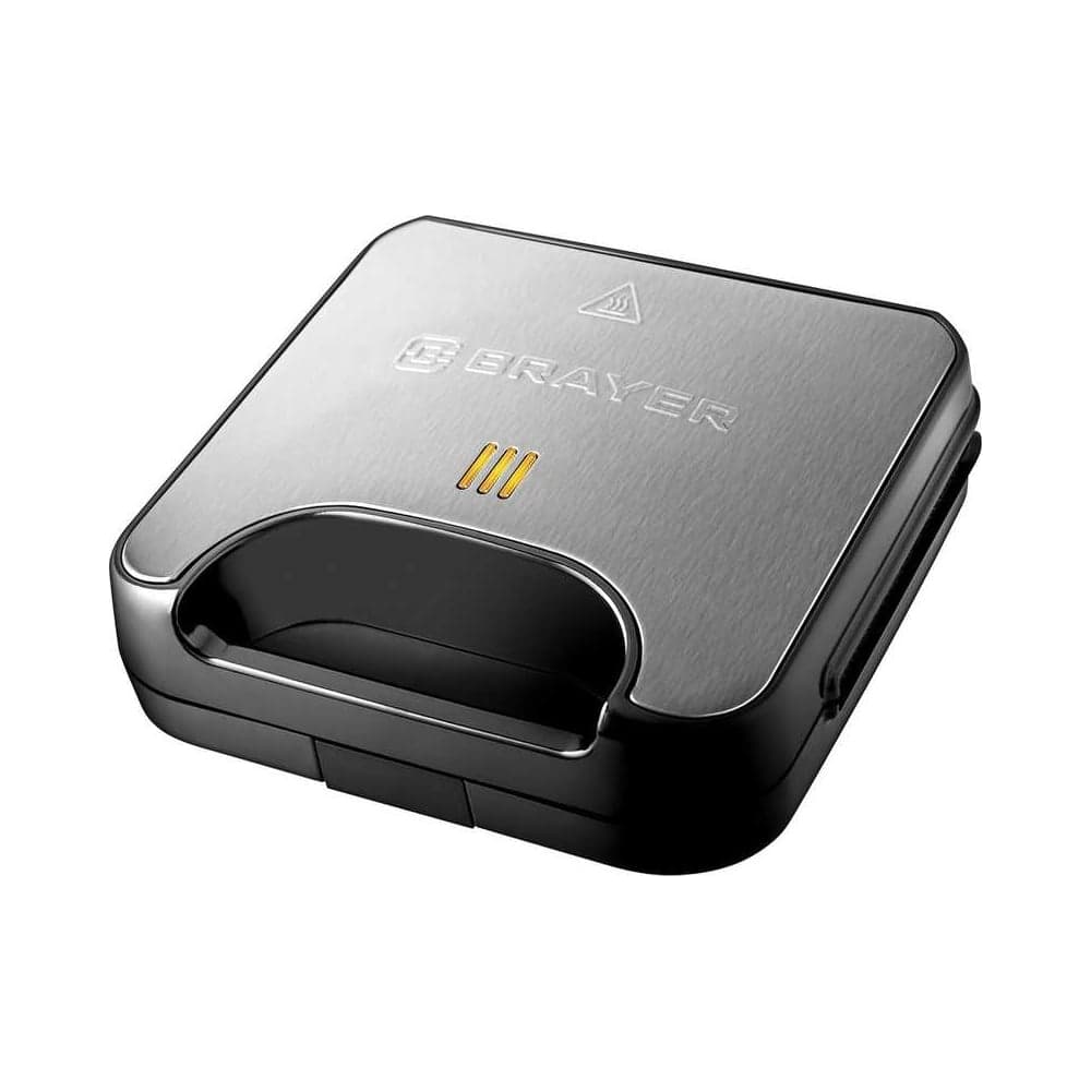 Вафельница BRAYER 2311BR 750Вт, белг. вафли, панель 22,5х13см, антиприг. покр BR2311