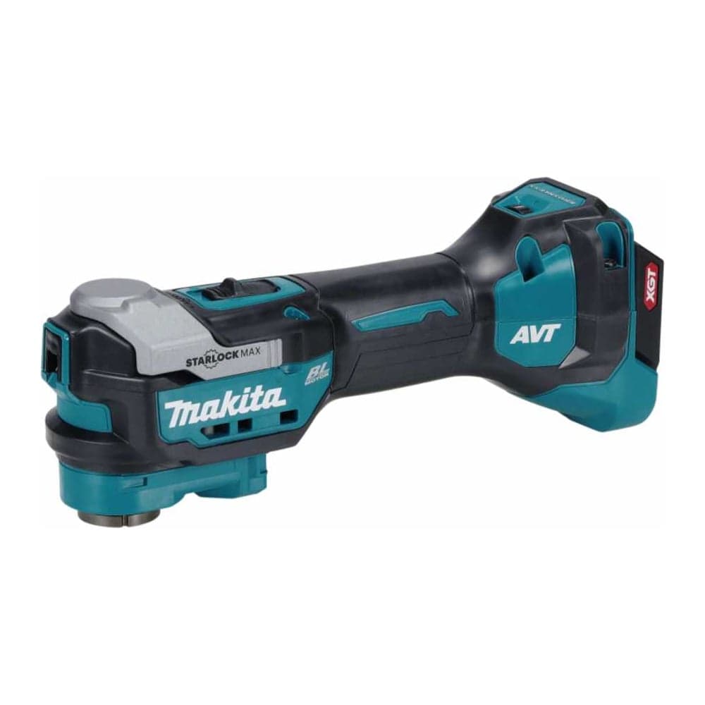 Инструмент многофункциональный аккумуляторный Makita XGT BL 40В XPT AVT STARLOCK, 10000-20000 об/мин, 3,6, 12 положений пильного полотна, подсветка, 2х2,5Ач, З/У TM001GD201