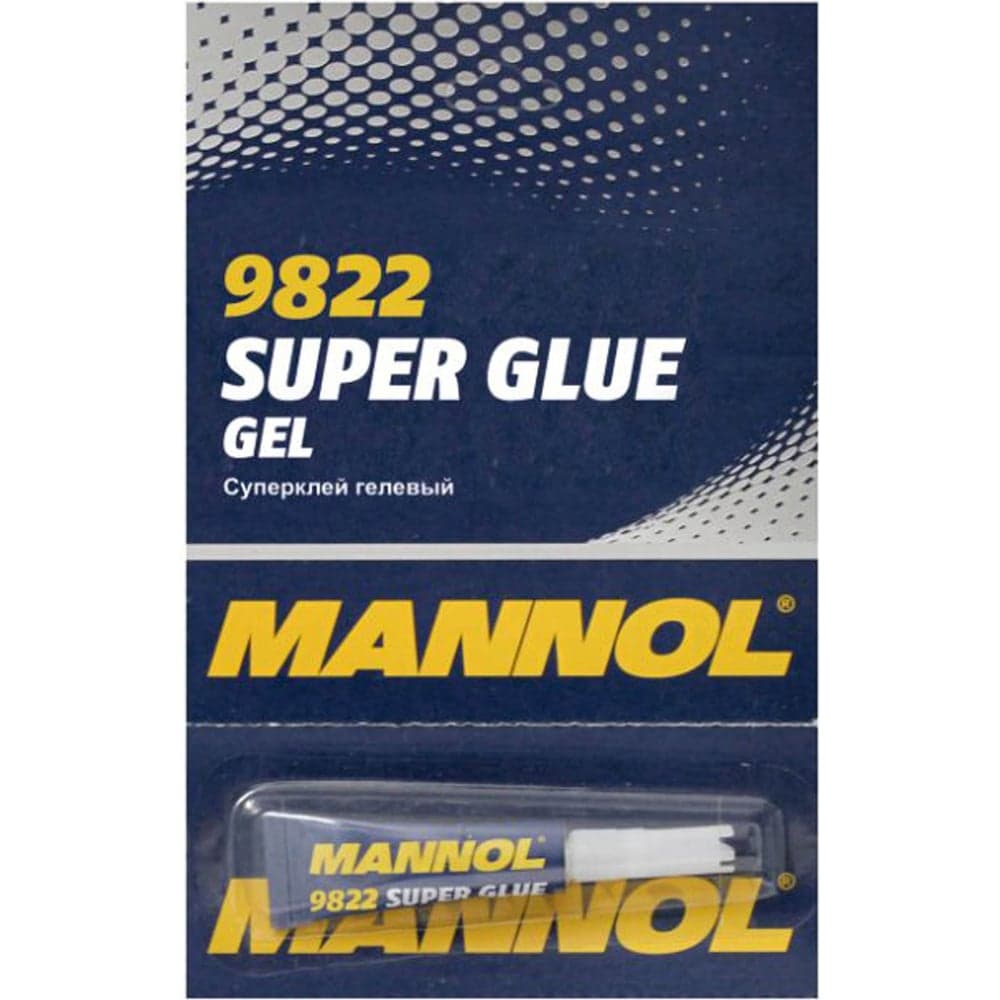 Гелевый суперклей MANNOL Super Glue GEL 3 г 2457