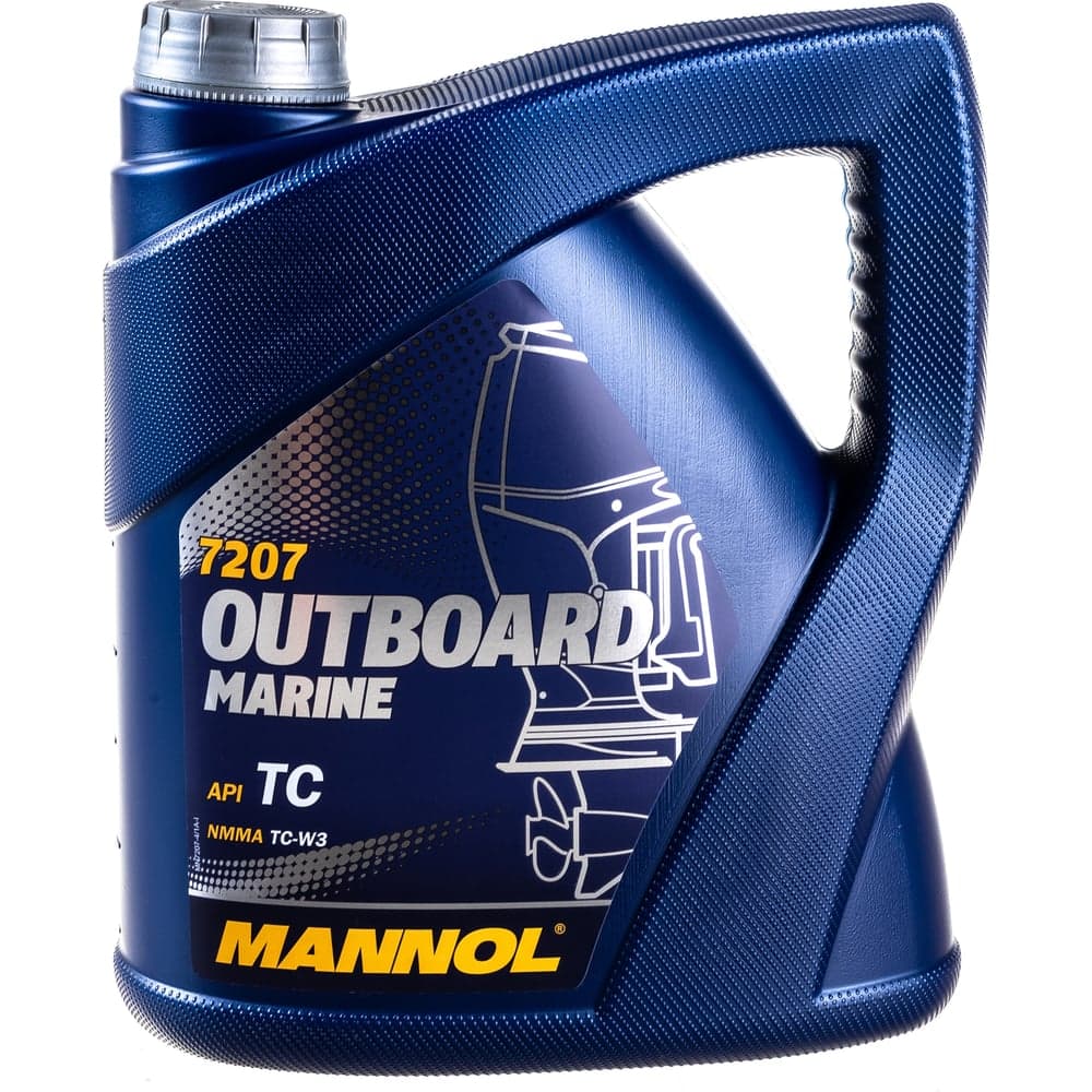 Полусинтетическое моторное масло MANNOL OUTBOARD MARINE, 4 л 1428